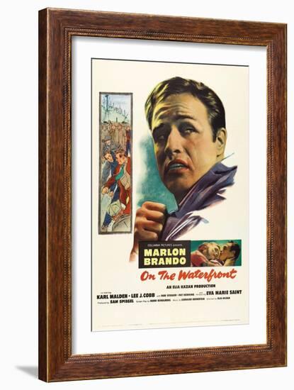 On the Waterfront, 1954-null-Framed Giclee Print