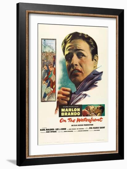 On the Waterfront, 1954-null-Framed Giclee Print