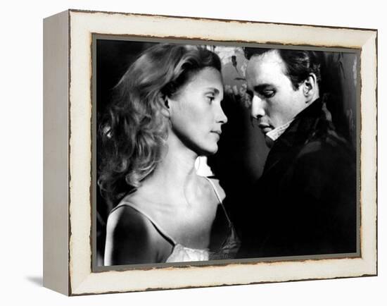 On The Waterfront, Eva Marie Saint, Marlon Brando, 1954-null-Framed Stretched Canvas