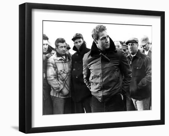 On the Waterfront, Marlon Brando, 1954-null-Framed Photo