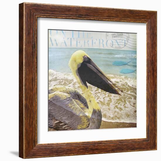 On the Waterfront-Donna Geissler-Framed Giclee Print