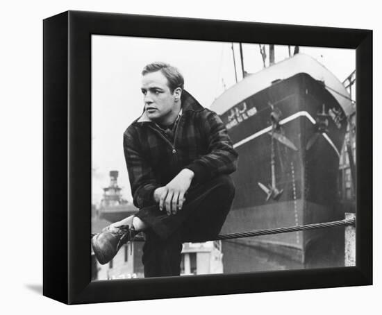 On the Waterfront-null-Framed Stretched Canvas