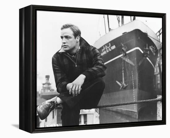 On the Waterfront-null-Framed Stretched Canvas