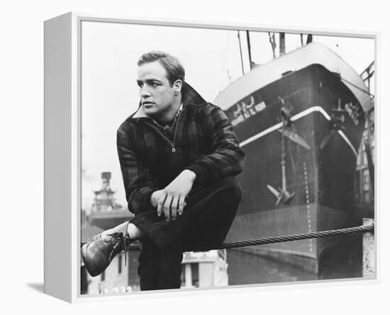 On the Waterfront-null-Framed Stretched Canvas