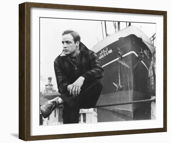 On the Waterfront--Framed Photo