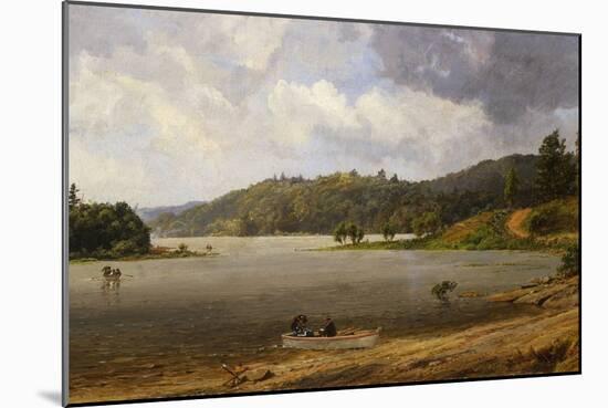 On the Wawayanda Lake, New Jersey-Jasper Francis Cropsey-Mounted Giclee Print