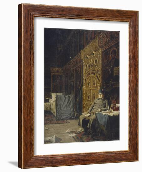 On the Way. Bad News from France, 1899-1900-Vasili Vasilyevich Vereshchagin-Framed Giclee Print