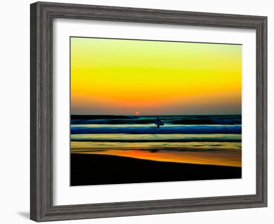 On the Way Home-Josh Adamski-Framed Photographic Print