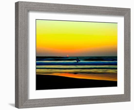 On the Way Home-Josh Adamski-Framed Photographic Print