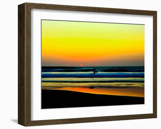 On the Way Home-Josh Adamski-Framed Photographic Print