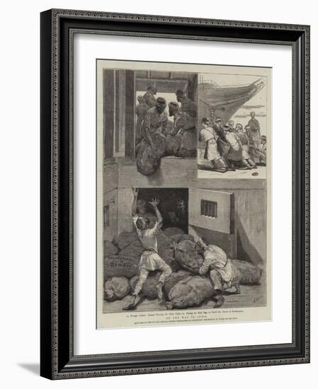 On the Way to India-Joseph Nash-Framed Giclee Print