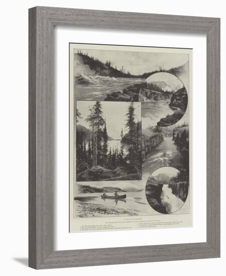 On the Way to Klondike-Joseph Holland Tringham-Framed Giclee Print