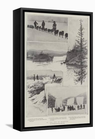 On the Way to Klondike-Henry Charles Seppings Wright-Framed Premier Image Canvas