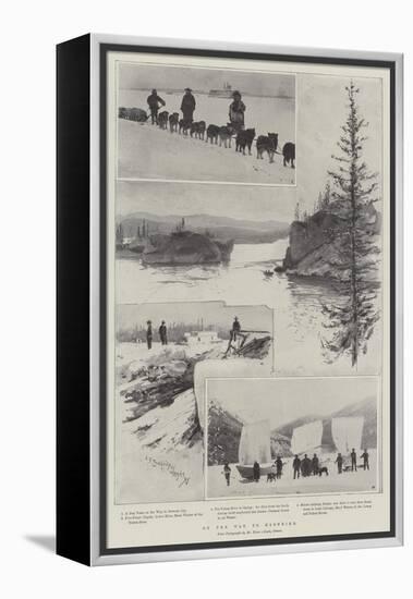 On the Way to Klondike-Henry Charles Seppings Wright-Framed Premier Image Canvas