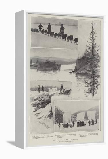 On the Way to Klondike-Henry Charles Seppings Wright-Framed Premier Image Canvas