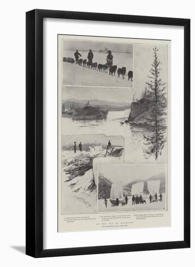 On the Way to Klondike-Henry Charles Seppings Wright-Framed Giclee Print