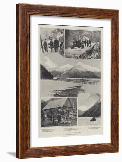 On the Way to Klondike-Henry Charles Seppings Wright-Framed Giclee Print