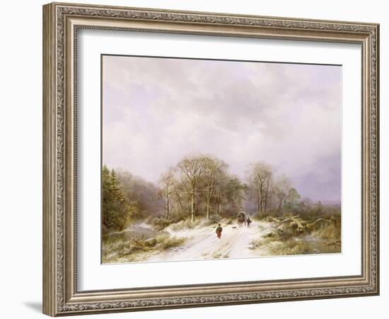 On the Way to Market 99-Barend Cornelis Koekkoek-Framed Giclee Print