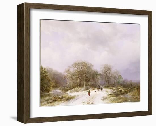 On the Way to Market 99-Barend Cornelis Koekkoek-Framed Giclee Print