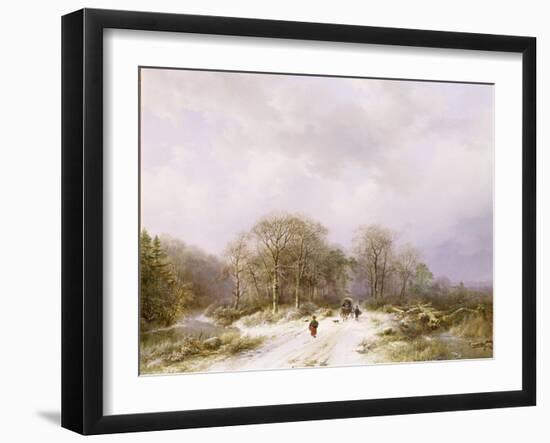 On the Way to Market 99-Barend Cornelis Koekkoek-Framed Giclee Print