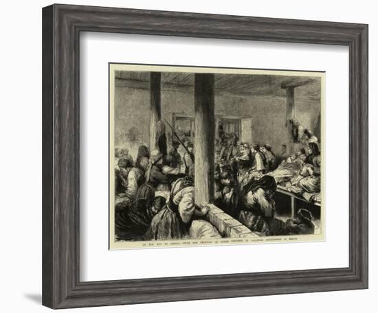 On the Way to Siberia, Wives and Relatives of Exiled Prisoners in Voluntary Imprisonment at Moscow-Godefroy Durand-Framed Giclee Print
