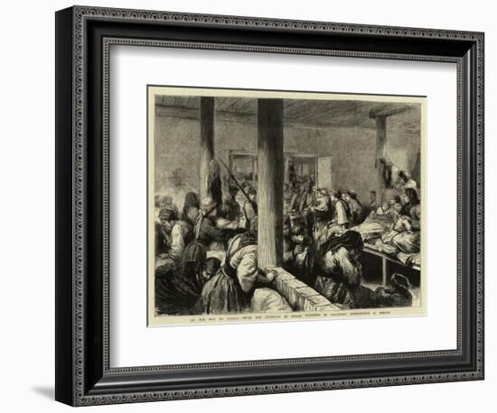 On the Way to Siberia, Wives and Relatives of Exiled Prisoners in Voluntary Imprisonment at Moscow-Godefroy Durand-Framed Giclee Print