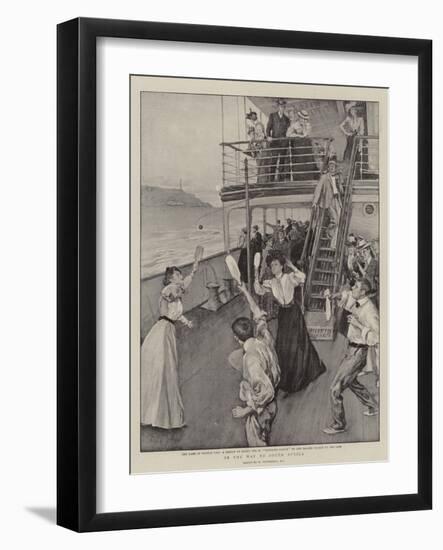 On the Way to South Africa-William Hatherell-Framed Giclee Print