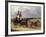 On the Way to the Meet-David Dalby-Framed Giclee Print