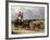 On the Way to the Meet-David Dalby-Framed Giclee Print