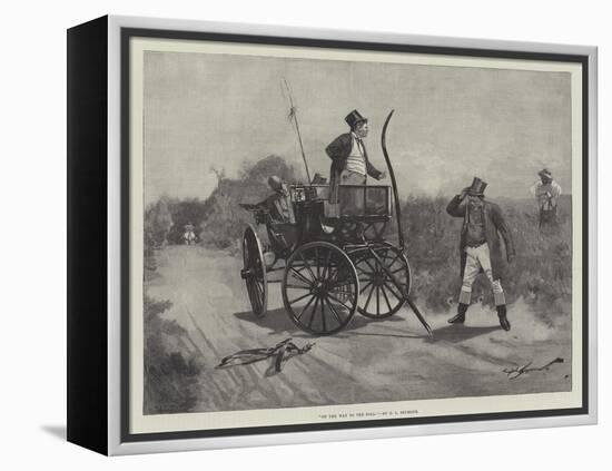 On the Way to the Poll-George L. Seymour-Framed Premier Image Canvas