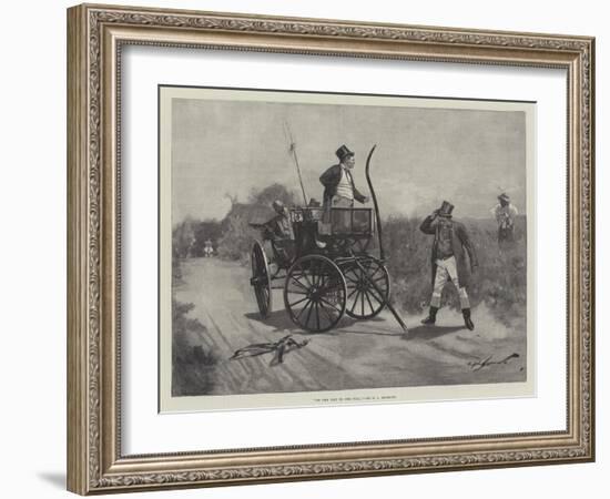 On the Way to the Poll-George L. Seymour-Framed Giclee Print