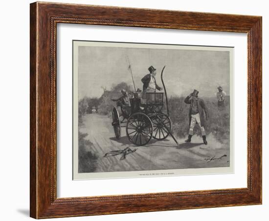 On the Way to the Poll-George L. Seymour-Framed Giclee Print