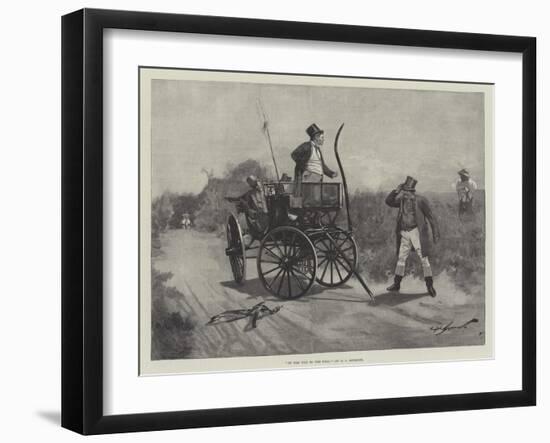 On the Way to the Poll-George L. Seymour-Framed Giclee Print