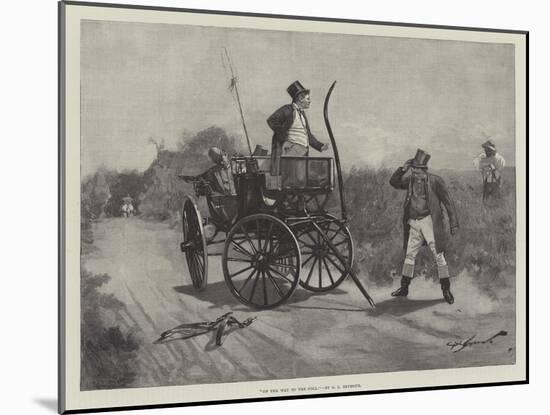 On the Way to the Poll-George L. Seymour-Mounted Giclee Print