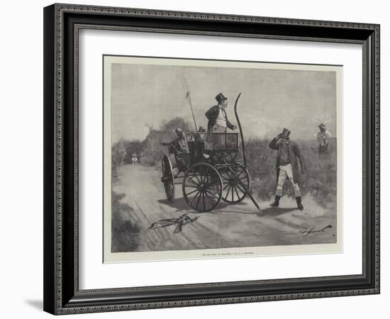 On the Way to the Poll-George L. Seymour-Framed Giclee Print