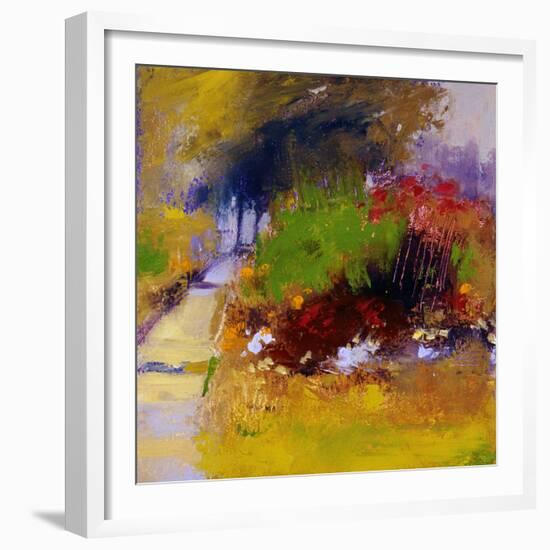 On the Way-Lou Wall-Framed Giclee Print