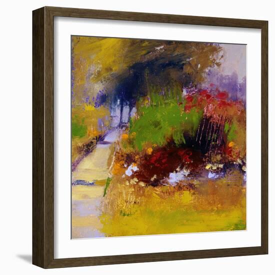 On the Way-Lou Wall-Framed Giclee Print