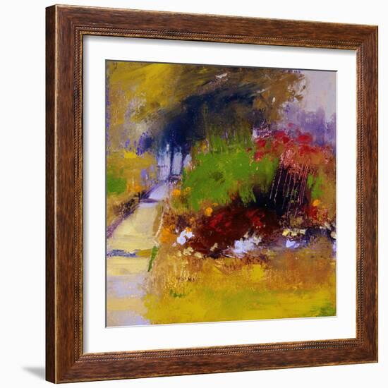 On the Way-Lou Wall-Framed Giclee Print