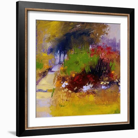 On the Way-Lou Wall-Framed Giclee Print