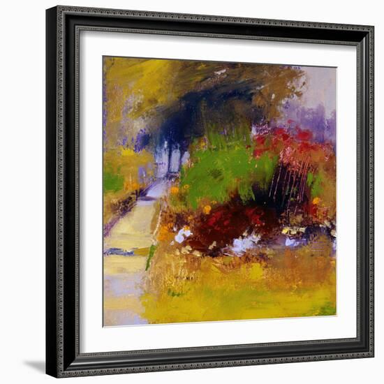 On the Way-Lou Wall-Framed Giclee Print