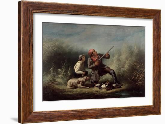 On the Wing, C.1850-William Tylee Ranney-Framed Giclee Print