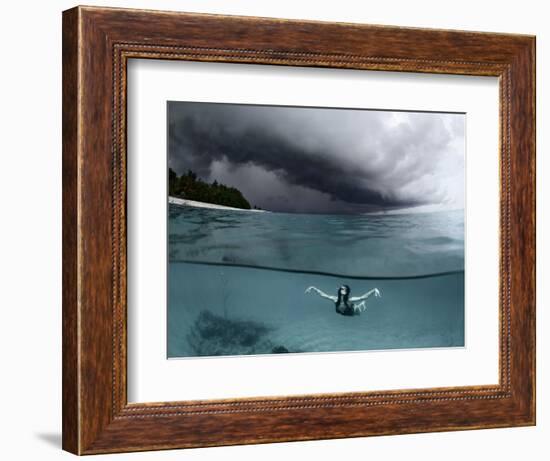 On the wings of the storm-Andrey Narchuk-Framed Photographic Print