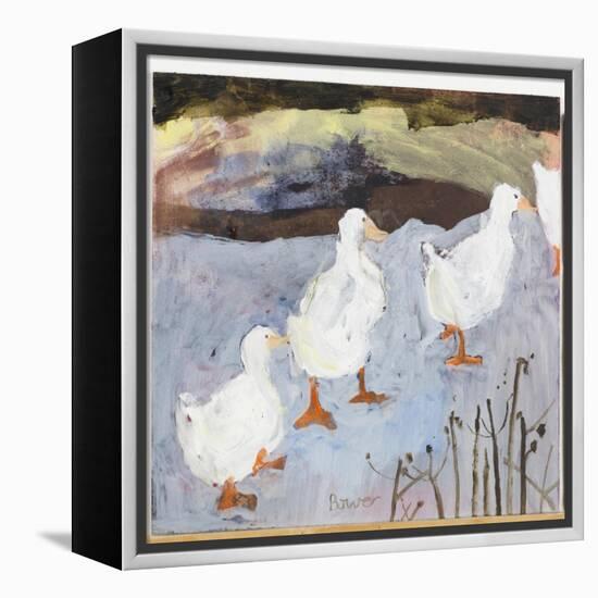 On Thin Ice, 2009-Susan Bower-Framed Premier Image Canvas