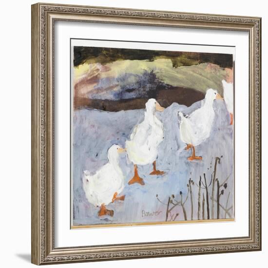 On Thin Ice, 2009-Susan Bower-Framed Giclee Print