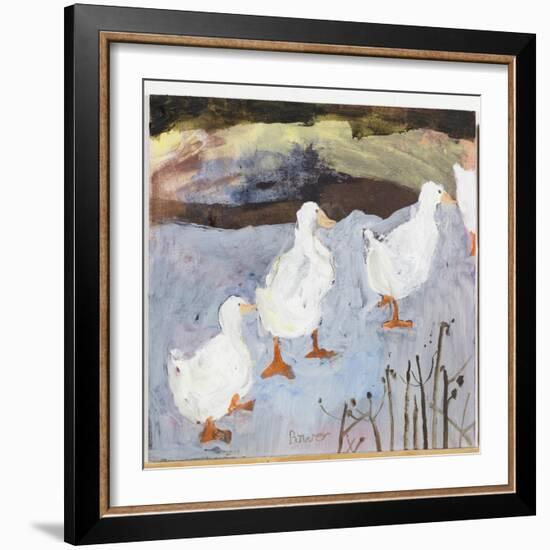 On Thin Ice, 2009-Susan Bower-Framed Giclee Print