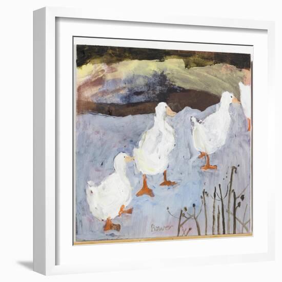 On Thin Ice, 2009-Susan Bower-Framed Giclee Print