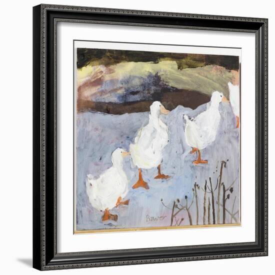 On Thin Ice, 2009-Susan Bower-Framed Giclee Print