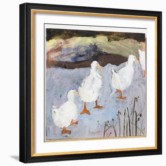 On Thin Ice, 2009-Susan Bower-Framed Giclee Print