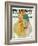 "On Top of the World" Saturday Evening Post Cover, July 11,1936-Norman Rockwell-Framed Giclee Print