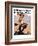 "On Top of the World" Saturday Evening Post Cover, October 20,1934-Norman Rockwell-Framed Giclee Print